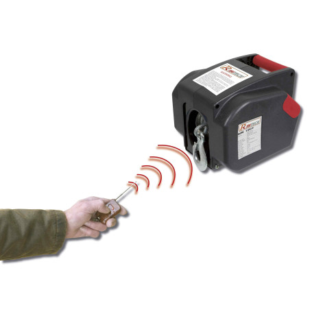 Treuil Électrique Portable 12V 1570 kg Attelage | Remorques Discount
