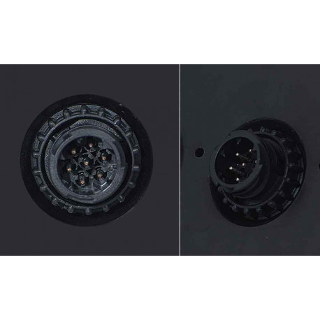 Feu arrière gauche à LED 6 fonctions - Remorques Discount 