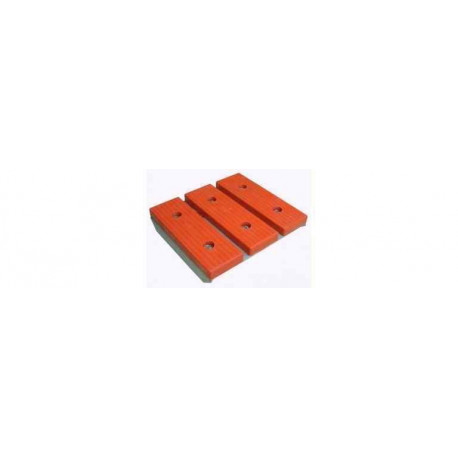Support de patin double pour remorque porte bateau et ber.
