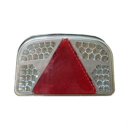 Feu gauche 7 fonctions à leds pour remorque - Remorques Discount 