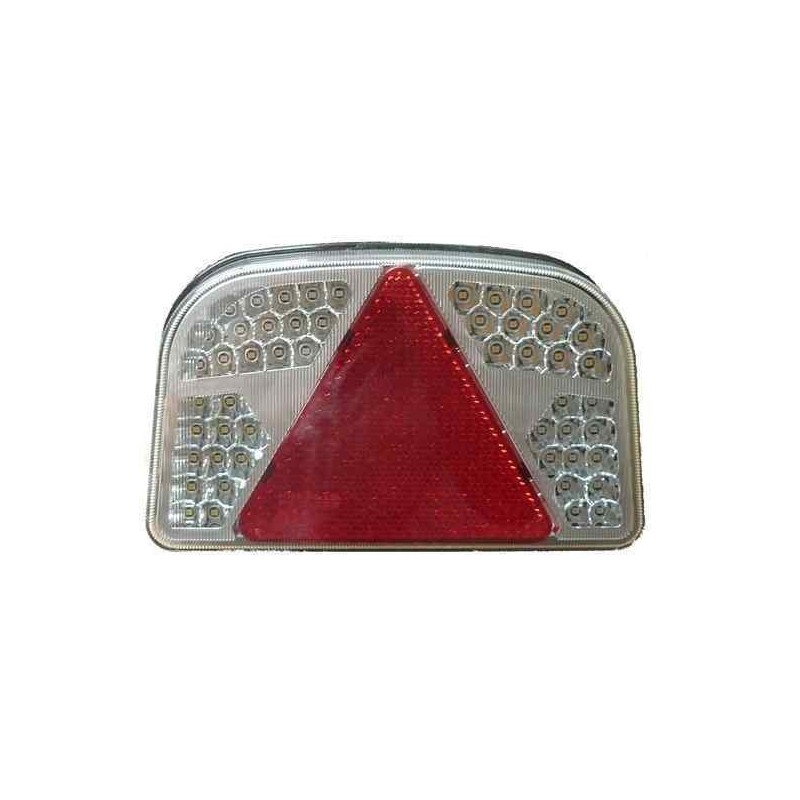 Feu droit 7 fonctions à leds pour remorque - Remorques Discount 