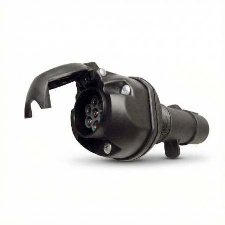 Prise abaisseur 24V/12V compact pour remorque - Remorques Discount