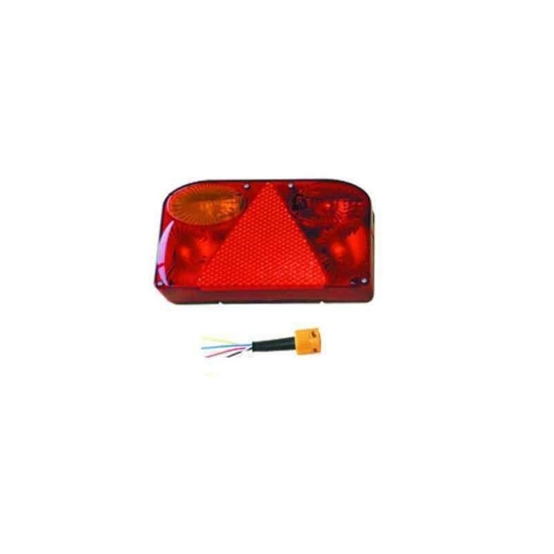Feu DAFA 6 fonctions gauche pour remorques - Remorques Discount 
