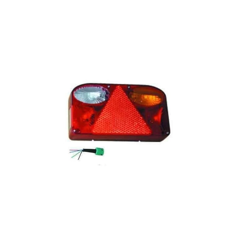 Feu DAFA 6 fonctions droit pour remorque - Remorques Discount 