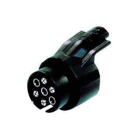 Adaptateur compact 7/13 broches pour remorque - Remorques Discount 
