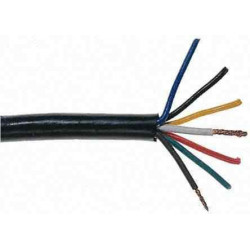Câble électrique 3 conducteurs 3 x 1 mm²