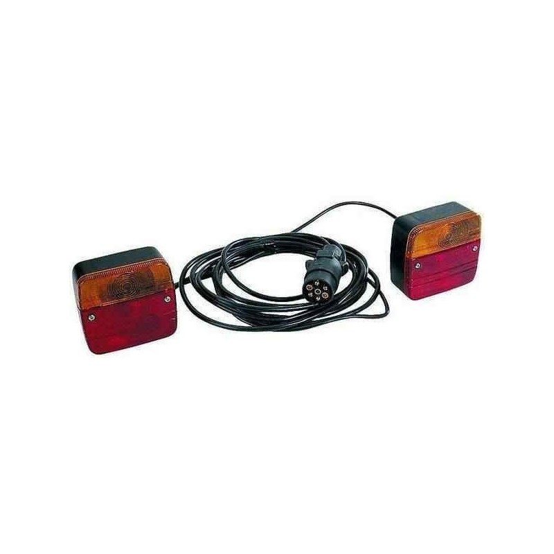 Kit Éclairage Remorque LED 4m | Feux 4 Fonctions Faciles à Installer