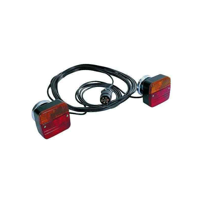 Kit de signalisation magnétique LED sans fil pour remorque -CANBUS
