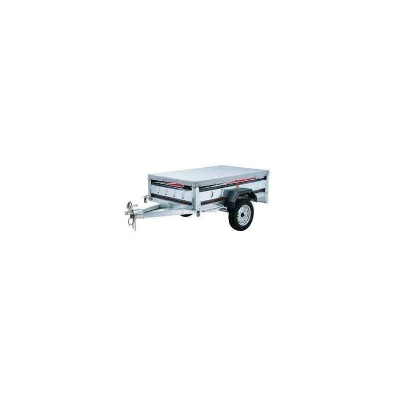 Bâche plate 160x122x7 cm – Protection résistante pour remorque