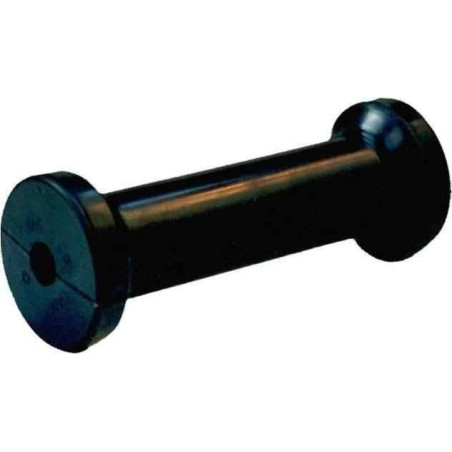 Diabolo noir 200x75 alésage 17 - Remorques Discount 