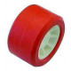 Modifier : Galet rouge 100x50 diam 21,5 pour remorque MECANOREM