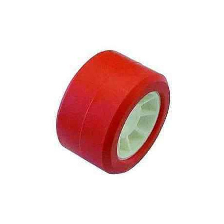 Modifier : Galet rouge 100x50 diam 21,5 pour remorque MECANOREM