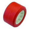 Galet rouge 100x50 diam 21,5 pour remorque MECANOREM