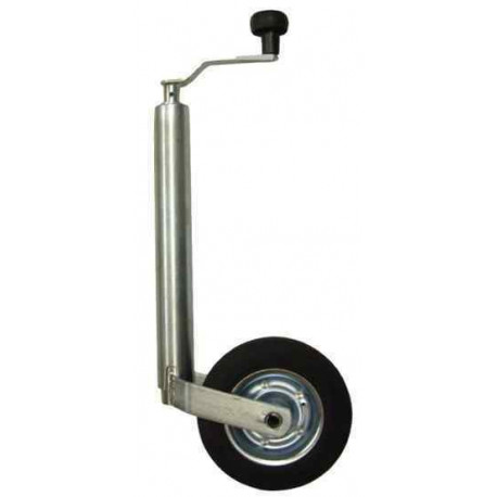 Roue jockey classique diamètre 60mm pour remorque