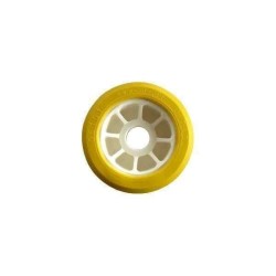 Galet jaune intérieur blanc 100x50 - Remorques Discount 