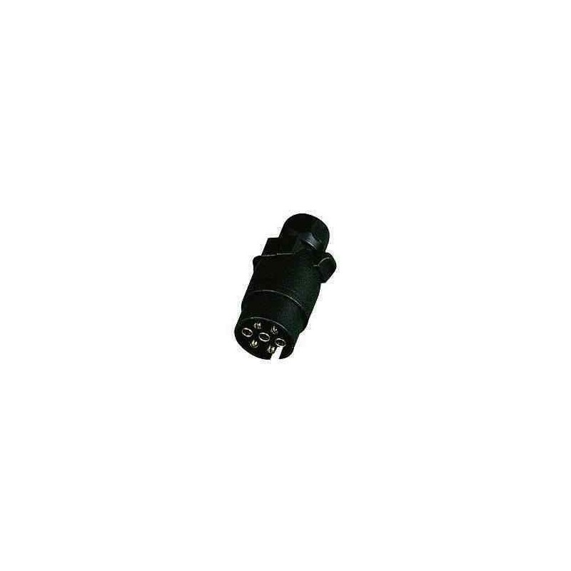 Prise Plastique 7 Broches 12V – Connexion fiable pour remorque