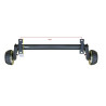 Essieu remorque freiné AL-KO PTC: 1600Kg 5TR112