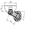 Essieu Non Freiné 450 Kg – Tube 50 mm – EAB 942 mm