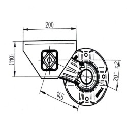 Essieu remorque non freiné PTC:750kg﻿