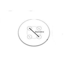 2 demi-essieux remorque non freinés PTC 750kg 4TR115