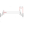 Essieu remorque non freiné RTN PTC: 500Kg 4TR130