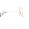 Essieu remorque non freiné RTN PTC:750Kg 4TR130