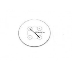 Essieu remorque non freiné RTN PTC: 750Kg 4TR100