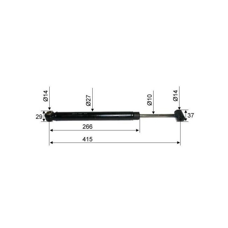 Kit amortisseur Al-KO pour tête d'attelage remorque 351VB-2 - Remorques Discount