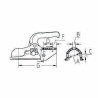 Boîtier d’attelage KNOTT KF27 – Sécurisé et robuste