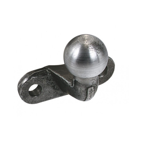 Boule d'attelage coudée pour remorque diamètre 50 charge 3T5 - Remorques Discount