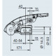 Stabilisateur AL-KO type AKS 3504 pour tête avec perçage vertical PTC maxi 3T5