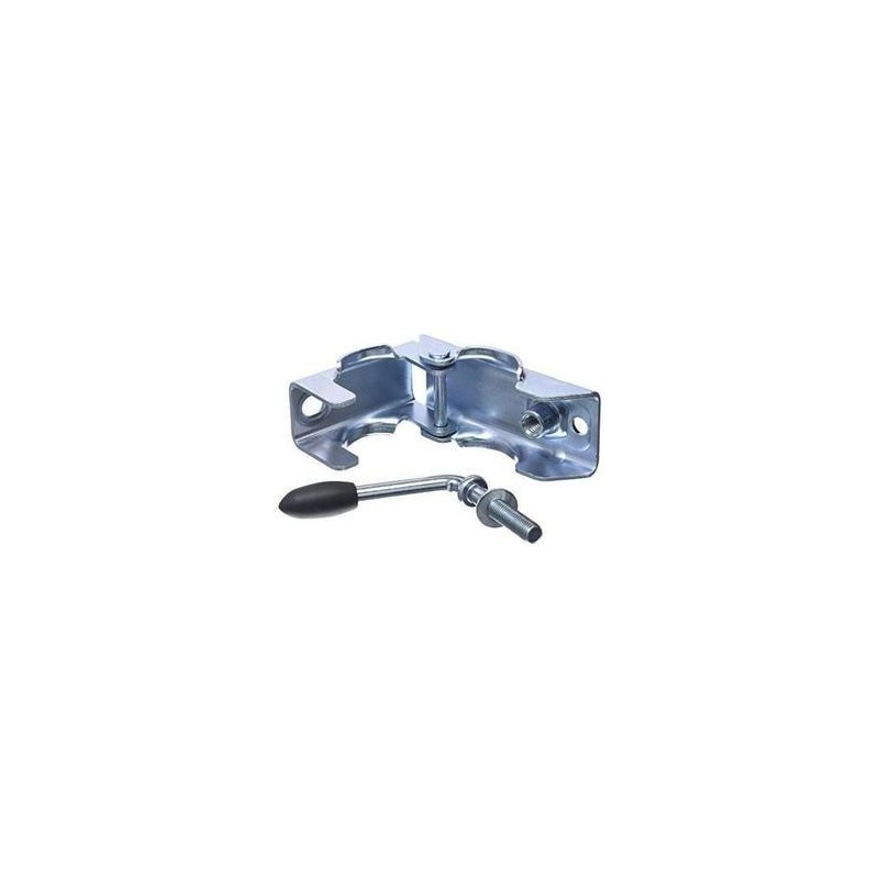 Collier à boulonner Ø48 mm – Fixation robuste pour roue jockey