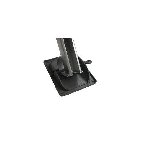 Jeu de 4 coupelles de vérin avec base pivotante - Remorques Discount 