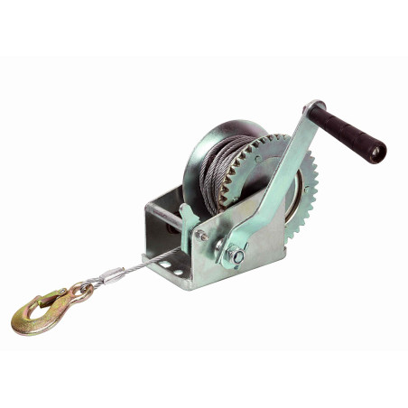 Treuil Manuel à Câble 540Kg | Remorques Discount