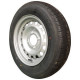 Roue complète 135/80R13 4 trous 115 déport 0