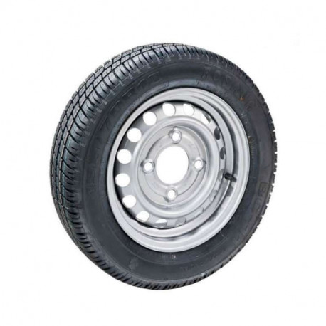 Roue complète 155/70R13 4 trous 130 déport 20