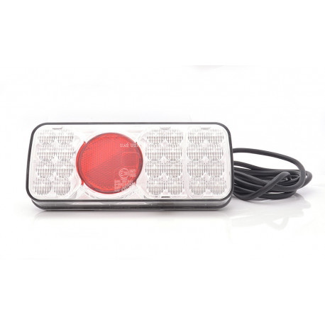 Feu arrière réversible à LED 5 fonctions pour remorque - Remorques Discount 
