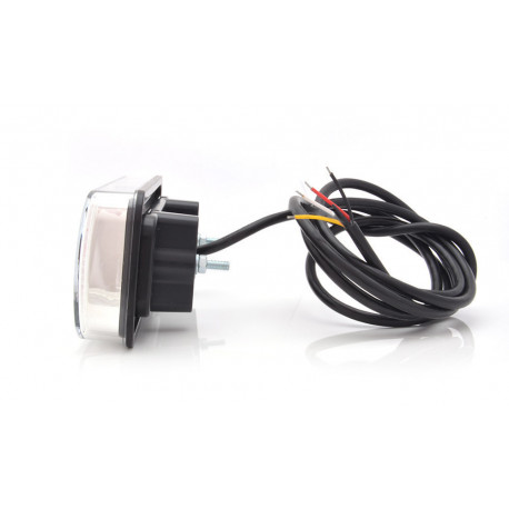 Feu arrière réversible à LED sans éclaireur de plaque 4 fonctions pour remorque - Remorques Discount