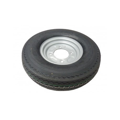 710-6732 - Roue acier avec pneu 4.80 /4.00-8 de remorque :: Roues