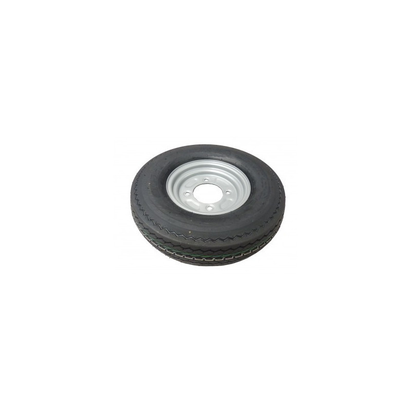 710-6732 - Roue acier avec pneu 4.80 /4.00-8 de remorque :: Roues
