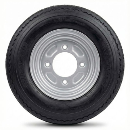 Roue Complète 450x10 – Jante Acier et Pneu Remorque