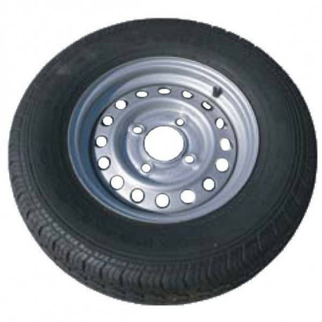 Roue complète 135/80 R 13 4 trous 98 déport 30