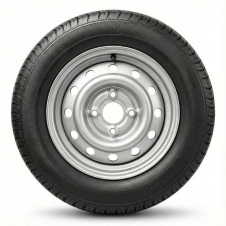 Roue complète remorque 175/70 R13 – 4x100 – Déport ET 30