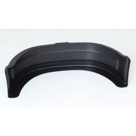 Garde-Boue Remorque 10" OROK - Aile Plastique Noir Avec Réflecteur 600x175x240mm