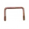 Bride tube carré 100x50 – Fixation robuste pour remorques
