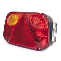Feu gauche RADEX 2800 – 5 fonctions, antibrouillard, remorque Leader
