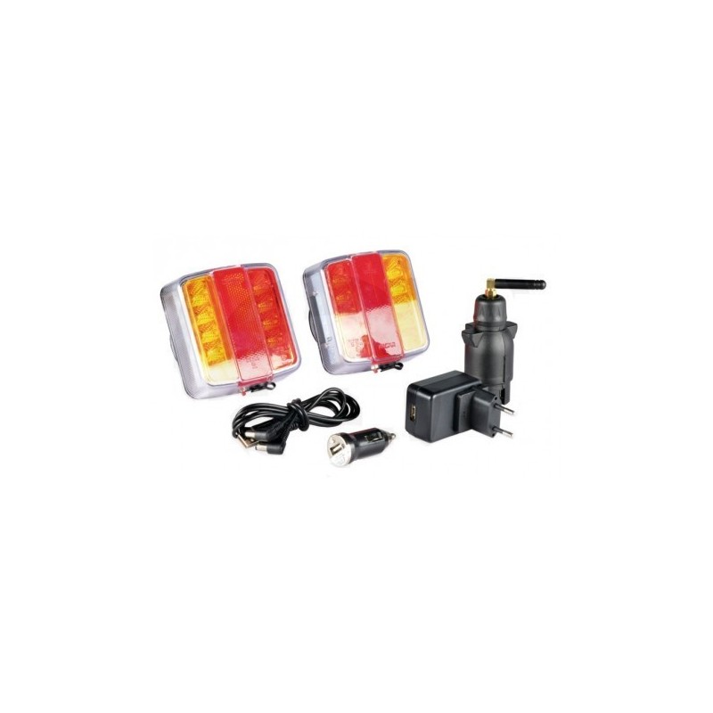 Kit d’éclairage magnétique sans fil – LED 12/24V, autonomie 10h