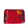 Cabochon de Feu RADEX 6400 Droit – 6 Fonctions – Remorque