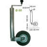 Roue Jockey Classique Renforcée ﻿Diamètre 60mm | Remorques Discount 
