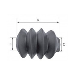 Soufflet de tête d'attelage Al-KO pour tête 2,8VB/351S﻿ - Remorques Discount 